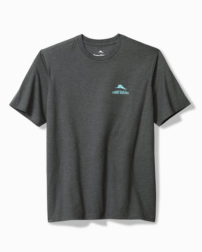 Five Star Hotel Graphic T-Shirt Coal Heather | Tommy Bahama Sale - Five Star Hotel Graphic T-Shirt