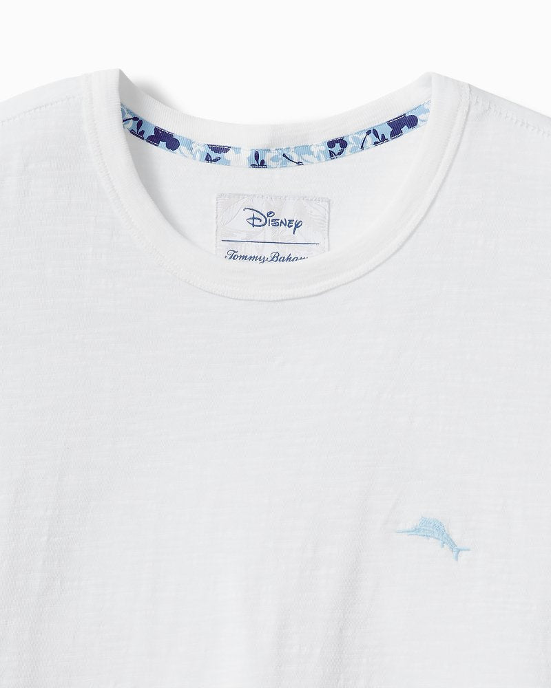 Disney Paradise Bound Short-Sleeve Lux T-Shirt White | Tommy Bahama Value - Disney Paradise Bound Short-Sleeve Lux T-Shirt