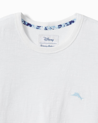 Disney Paradise Bound Short-Sleeve Lux T-Shirt White | Tommy Bahama Value - Disney Paradise Bound Short-Sleeve Lux T-Shirt