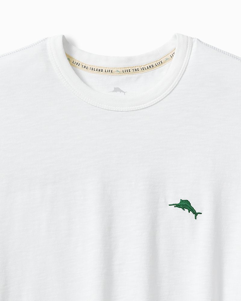 Later Gator Short-Sleeve Lux T-Shirt White | Tommy Bahama Discount - Later Gator Short-Sleeve Lux T-Shirt