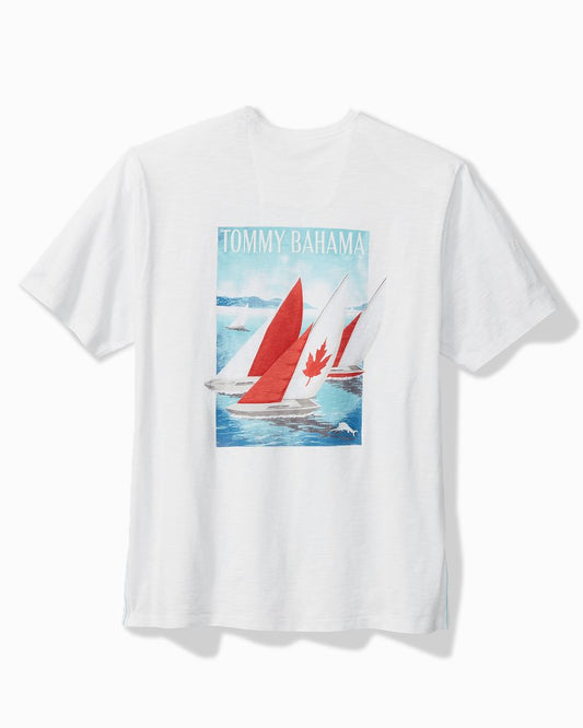 Maple Sails Short-Sleeve Lux T-Shirt White | Tommy Bahama Best Price - Maple Sails Short-Sleeve Lux T-Shirt