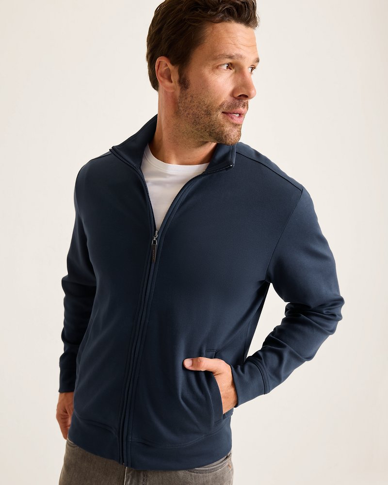 Martinique Full-Zip Jacket Ocean Deep | Tommy Bahama Best Seller - Martinique Full-Zip Jacket