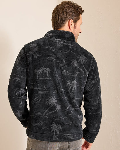 Twilight Shore Reversible Full-Zip Jacket Black | Tommy Bahama Trusted - Twilight Shore Reversible Full-Zip Jacket