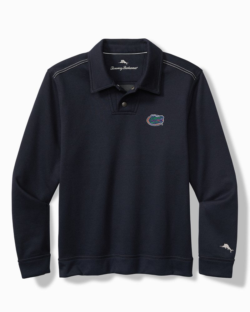 Collegiate Endzoner Long-Sleeve Snap Polo Florida | Tommy Bahama Premium - Collegiate Endzoner Long-Sleeve Snap Polo