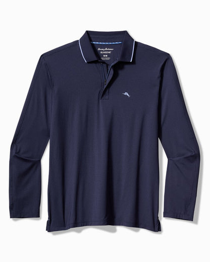 Palm Desert Fairway IslandZone® Long-Sleeve Polo Aleutian Night | Tommy Bahama Latest - Palm Desert Fairway IslandZone® Long-Sleeve Polo