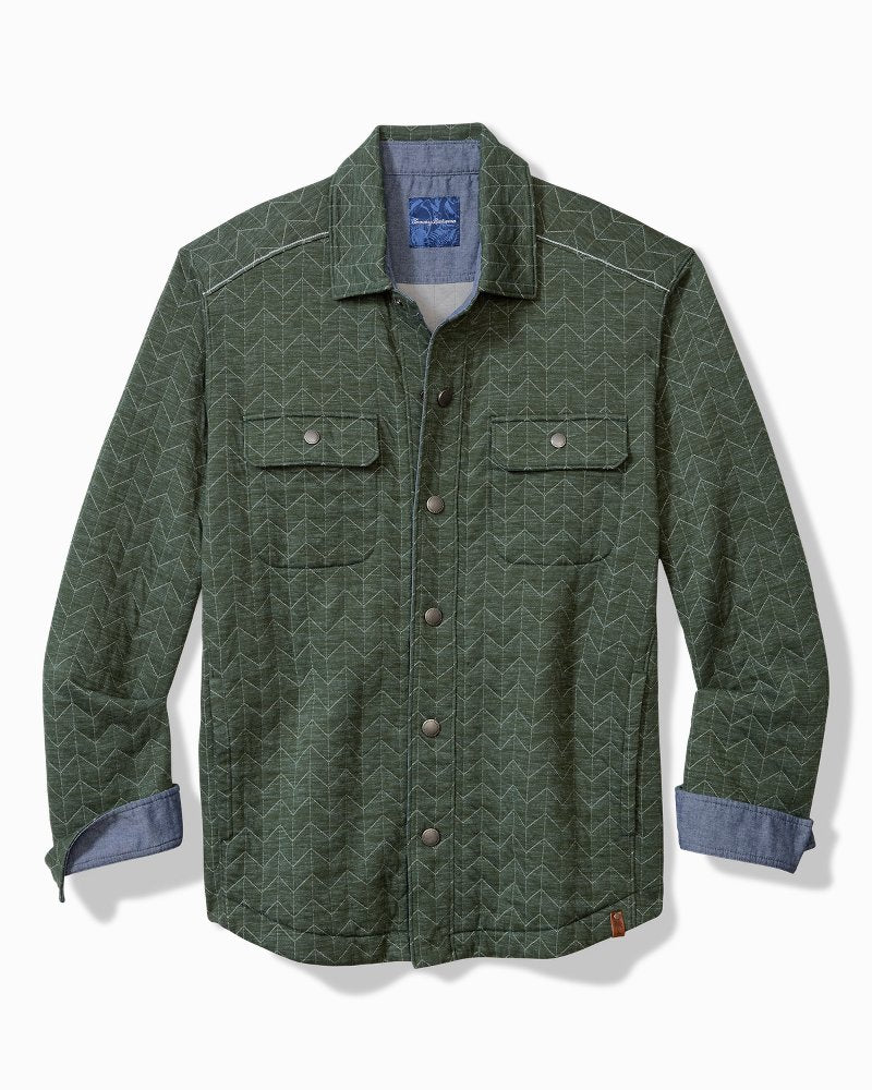 Cobble Hill CPO Shirt Jacket Juniper | Tommy Bahama Best Price - Cobble Hill CPO Shirt Jacket