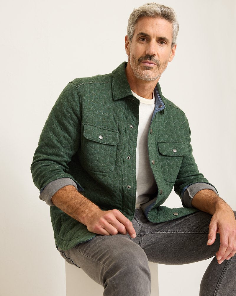 Cobble Hill CPO Shirt Jacket Juniper | Tommy Bahama Best Price - Cobble Hill CPO Shirt Jacket