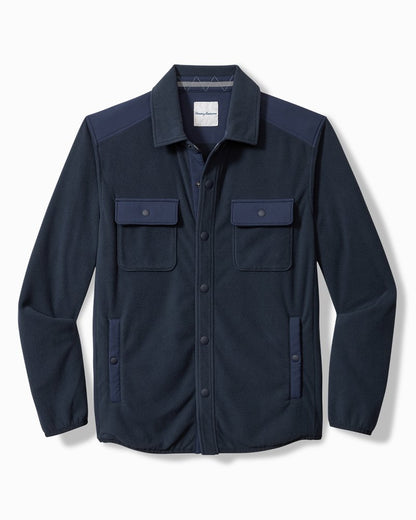 Oasis Drive CPO Shirt Jacket Dark Sapphire | Tommy Bahama Signature - Oasis Drive CPO Shirt Jacket
