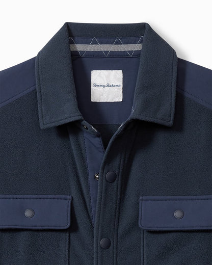 Oasis Drive CPO Shirt Jacket Dark Sapphire | Tommy Bahama Signature - Oasis Drive CPO Shirt Jacket