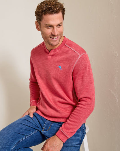 Tobago Bay Abaco Sweatshirt Dark Havana | Tommy Bahama Essential - Tobago Bay Abaco Sweatshirt