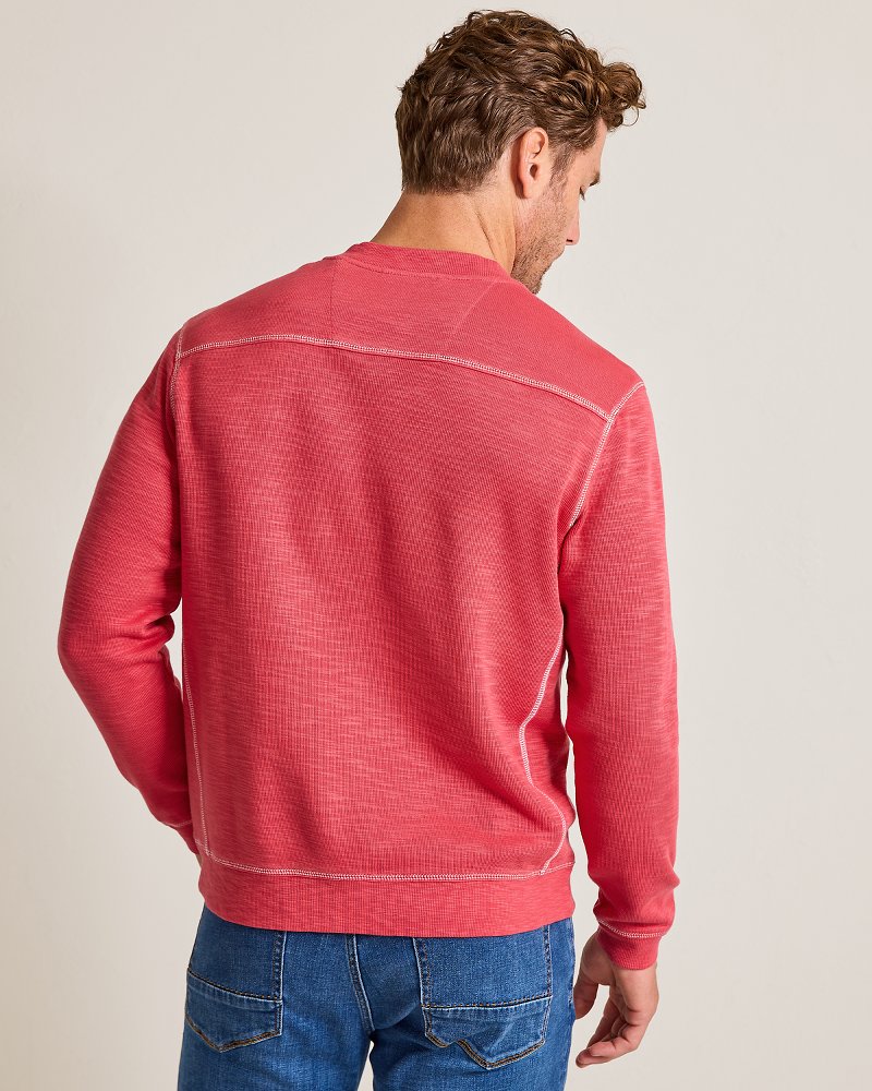 Tobago Bay Abaco Sweatshirt Dark Havana | Tommy Bahama Essential - Tobago Bay Abaco Sweatshirt
