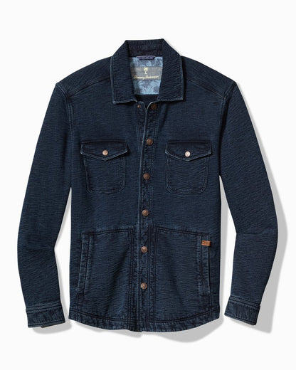 Indigo Paradise CPO Shirt Jacket Indigo | Tommy Bahama Featured - Indigo Paradise CPO Shirt Jacket