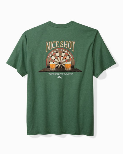 Between the Ryes Graphic Pocket T-Shirt Green Meadow Heather | Tommy Bahama Customer Favorite - Between the Ryes Graphic Pocket T-Shirt