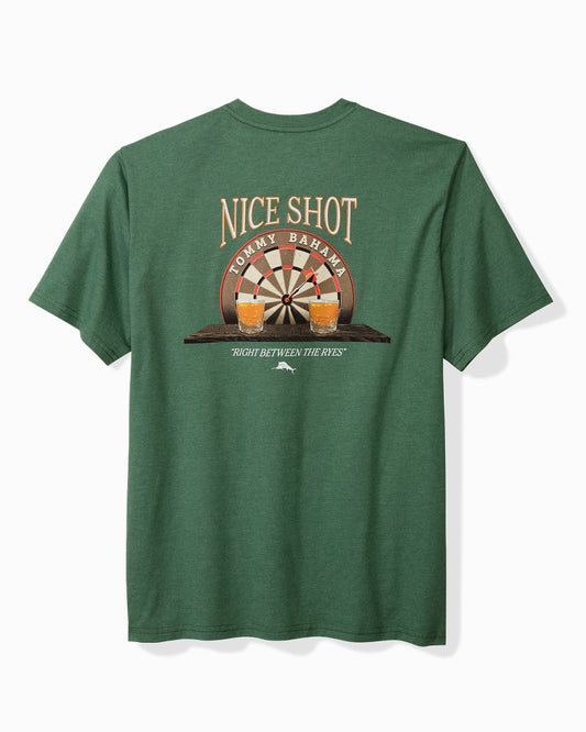 Between the Ryes Graphic Pocket T-Shirt Green Meadow Heather | Tommy Bahama Customer Favorite - Between the Ryes Graphic Pocket T-Shirt