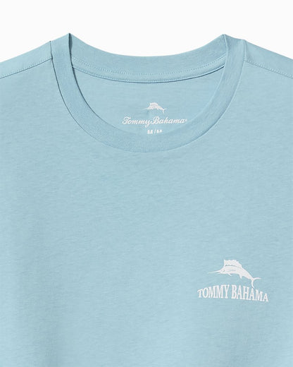 Shark Dressed Man Graphic T-Shirt Blue Stream | Tommy Bahama Recommended - Shark Dressed Man Graphic T-Shirt