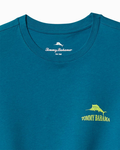 The Rum That Got Away Graphic T-Shirt Blue Allure | Tommy Bahama Essential - The Rum That Got Away Graphic T-Shirt