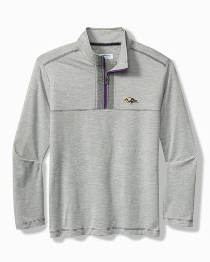 NFL High Score Half-Zip IslandZone® Sweatshirt baltimore_ravens | Tommy Bahama Essential - NFL High Score Half-Zip IslandZone® Sweatshirt