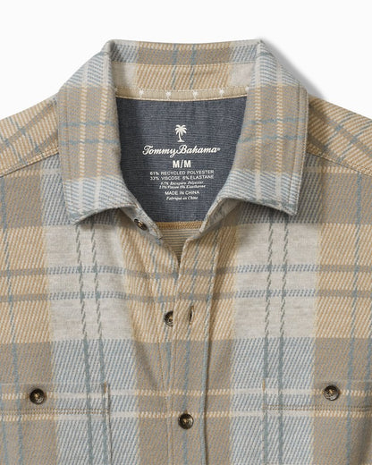 Fireside Modesto Stretch Flannel Shirt Wind's Breath | Tommy Bahama Special Offer - Fireside Modesto Stretch Flannel Shirt