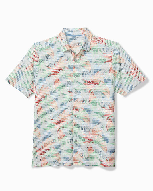Costa Wave Canopy IslandZone® Short-Sleeve Shirt Vacation Blue | Tommy Bahama Exclusive - Costa Wave Canopy IslandZone® Short-Sleeve Shirt