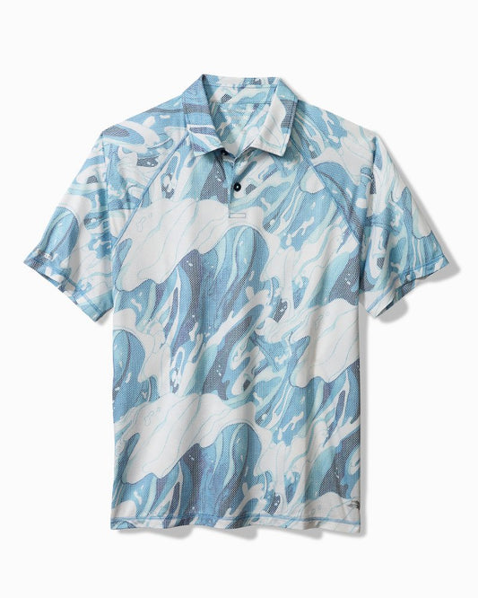 Rising Tides IslandZone® Polo Banff Blue | Tommy Bahama Top Pick - Rising Tides IslandZone® Polo