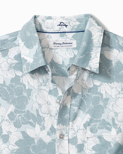 San Lucio Cali Blooms Knit Stretch Shirt Seven Seas | Tommy Bahama Special Offer - San Lucio Cali Blooms Knit Stretch Shirt