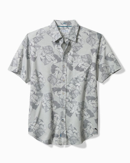San Lucio Harbor Garden Knit Stretch Shirt Ash Grey | Tommy Bahama Discount - San Lucio Harbor Garden Knit Stretch Shirt