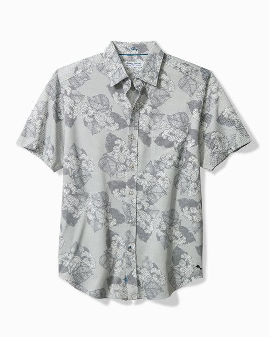 San Lucio Harbor Garden Knit Stretch Shirt Ash Grey | Tommy Bahama Discount - San Lucio Harbor Garden Knit Stretch Shirt