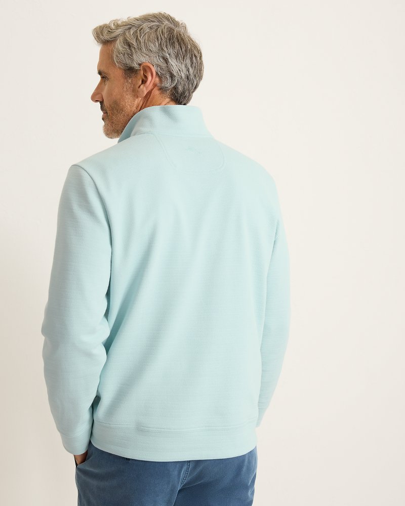 St. Kitts Half-Zip Sweatshirt Sterling Blue | Tommy Bahama Latest - St. Kitts Half-Zip Sweatshirt