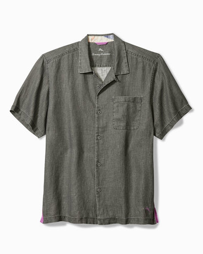 Sea Glass Camp Shirt Gunmetal | Tommy Bahama Trending - Sea Glass Camp Shirt
