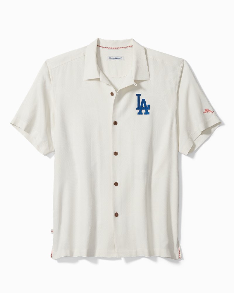 Go Big or Go Home Silk Camp Shirt los_angeles_dodgers | Tommy Bahama Latest - Go Big or Go Home Silk Camp Shirt