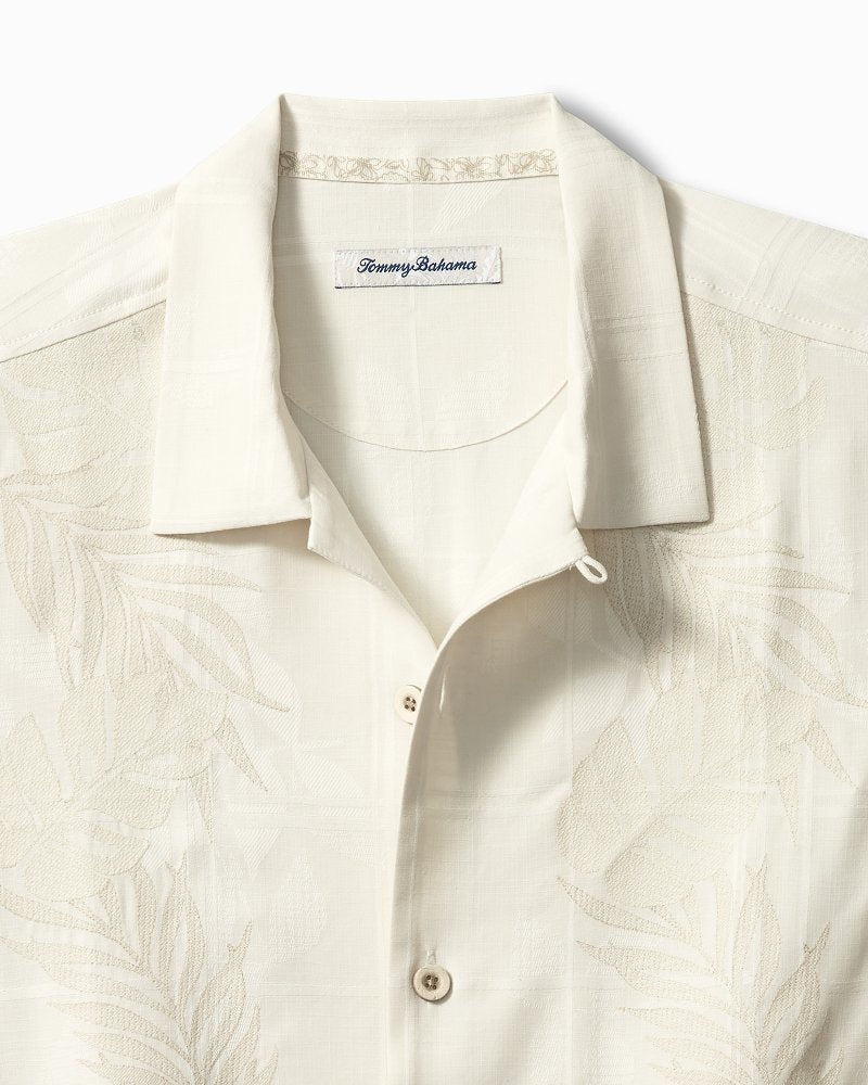 Del Palms Embroidered Silk Camp Shirt Continental | Tommy Bahama Featured - Del Palms Embroidered Silk Camp Shirt