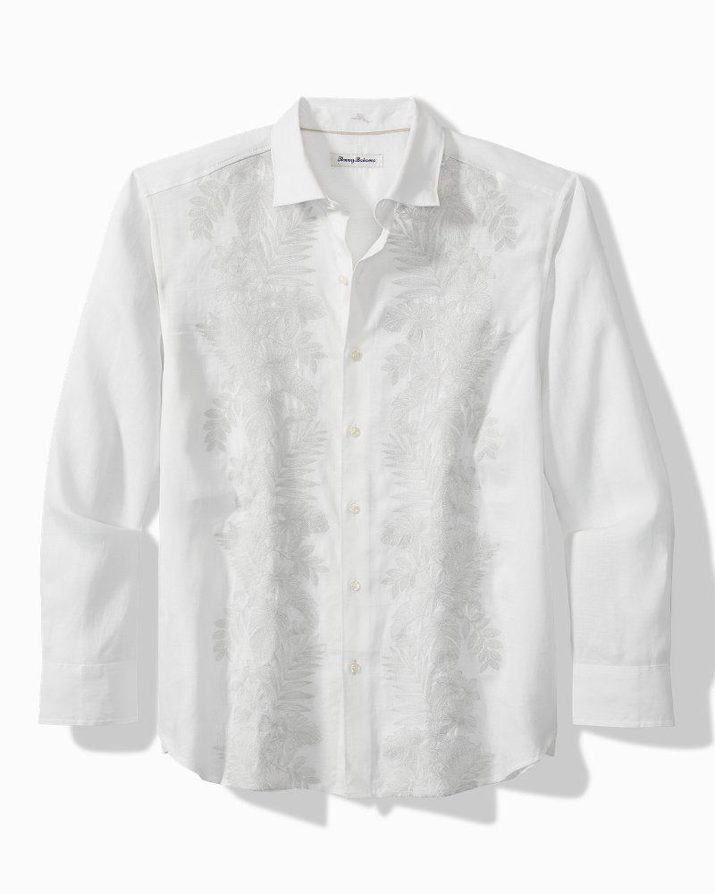 Down the Isle Long-Sleeve Linen Shirt White | Tommy Bahama Customer Favorite - Down the Isle Long-Sleeve Linen Shirt