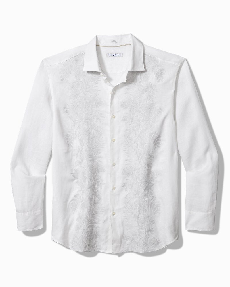 Down the Isle Long-Sleeve Linen Shirt White | Tommy Bahama Customer Favorite - Down the Isle Long-Sleeve Linen Shirt