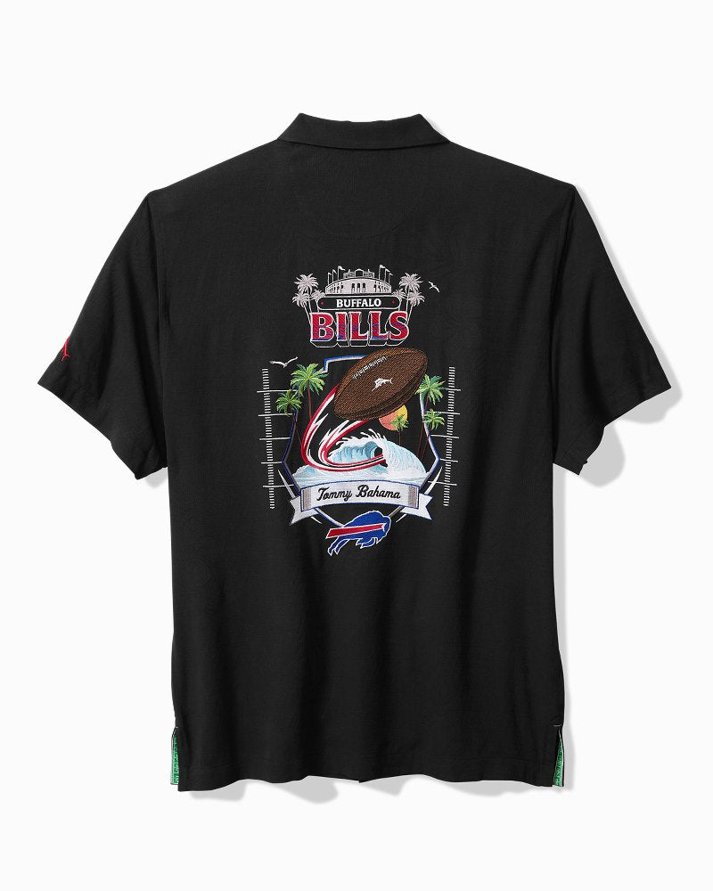 NFL Tidal Kickoff Silk Camp Shirt buffalo_bills | Tommy Bahama Smart Buy - NFL Tidal Kickoff Silk Camp Shirt