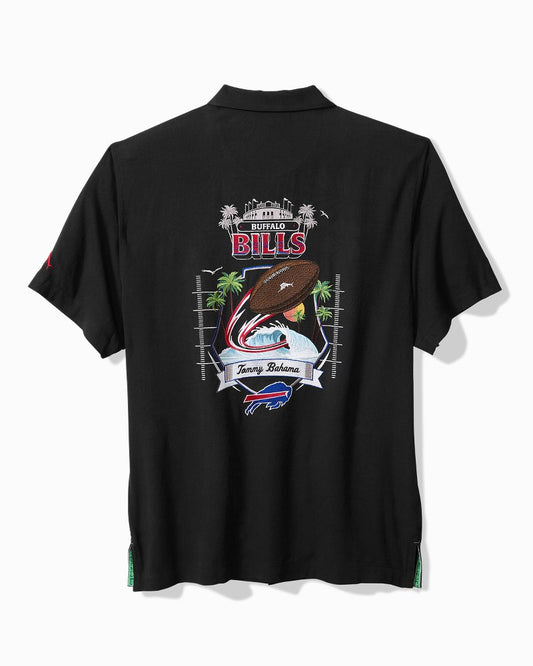 NFL Tidal Kickoff Silk Camp Shirt buffalo_bills | Tommy Bahama Smart Buy - NFL Tidal Kickoff Silk Camp Shirt