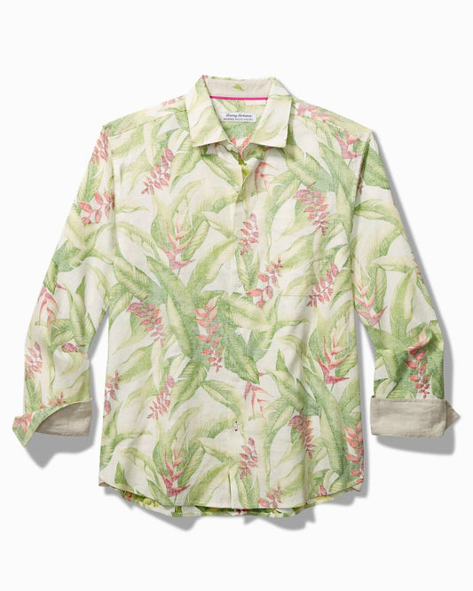 Barbados Breeze Calypso Fronds Shirt White | Tommy Bahama Customer Favorite - Barbados Breeze Calypso Fronds Shirt