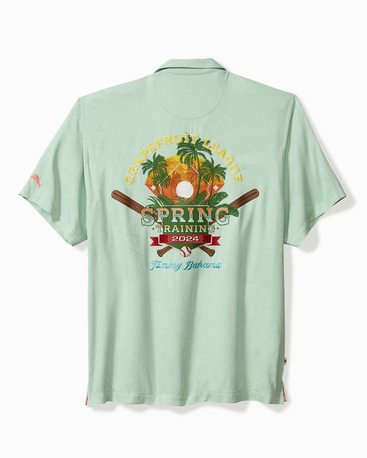 <i>MLB®</i> Spring Training™ 2024 Grapefruit League Silk Camp Patina | Tommy Bahama Exclusive - <i>MLB®</i> Spring Training™ 2024 Grapefruit League Silk Camp