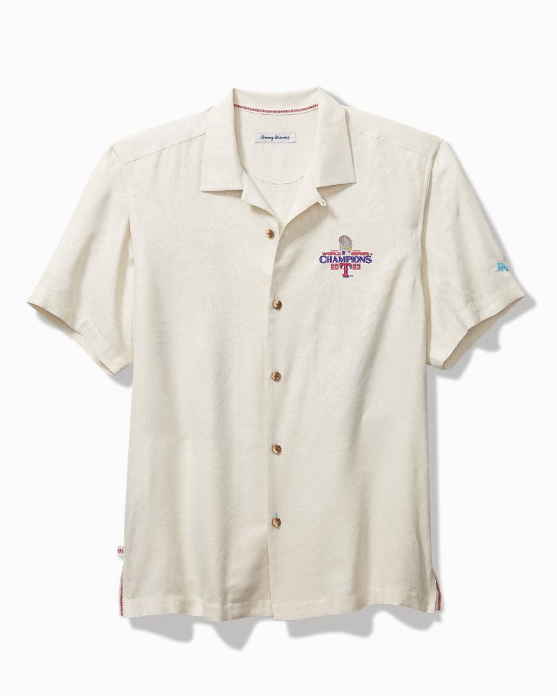 2023 MLB® World Series™ Silk Camp Shirt texas_rangers | Tommy Bahama Special Offer - 2023 MLB® World Series™ Silk Camp Shirt