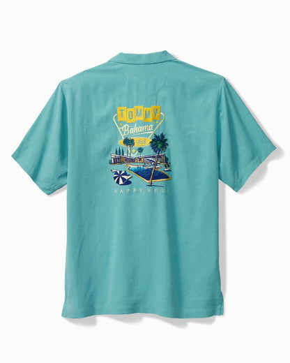 Retro Lounge Silk Camp Shirt Como Blue | Tommy Bahama Latest - Retro Lounge Silk Camp Shirt