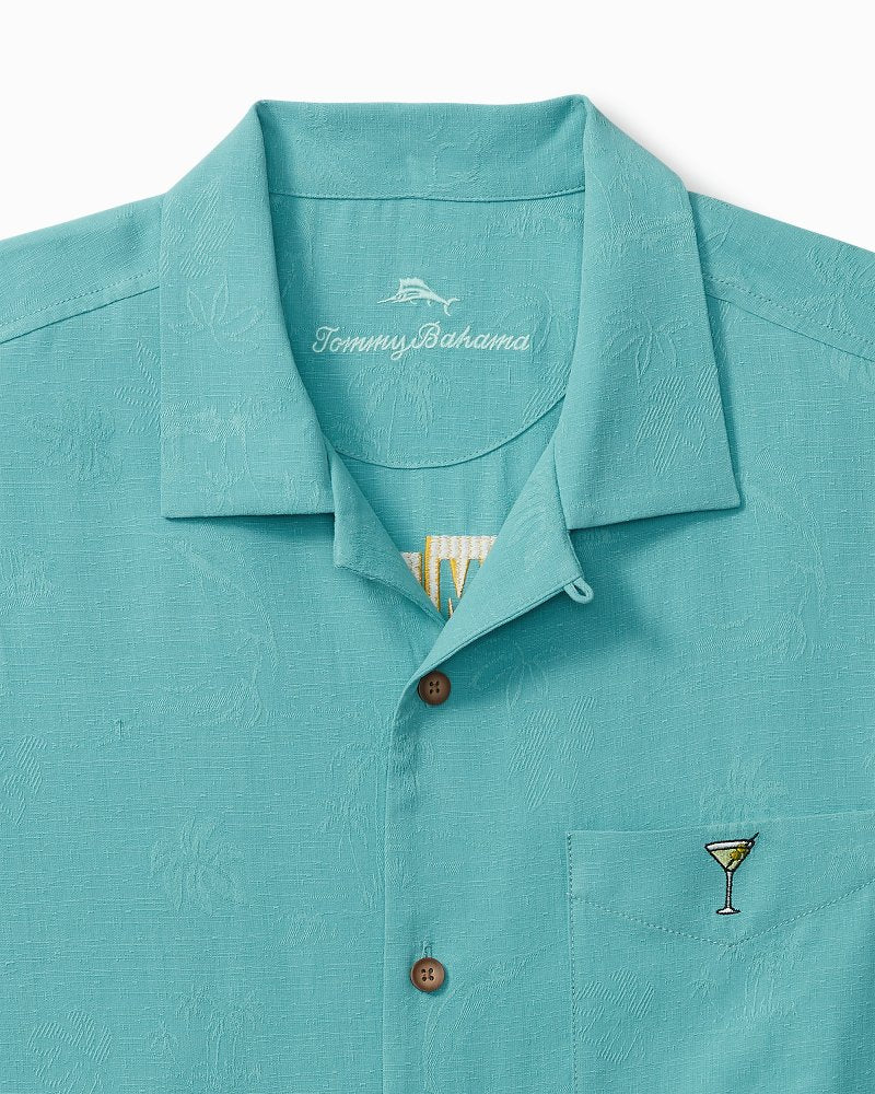 Retro Lounge Silk Camp Shirt Como Blue | Tommy Bahama Latest - Retro Lounge Silk Camp Shirt