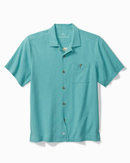 Retro Lounge Silk Camp Shirt Como Blue | Tommy Bahama Latest - Retro Lounge Silk Camp Shirt