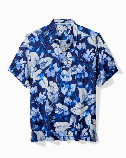 Azure Escape Silk Camp Shirt Royal Indigo | Tommy Bahama Exclusive - Azure Escape Silk Camp Shirt