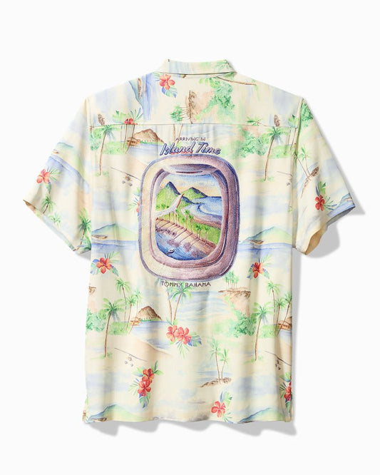 Collector's Series '24 Arriving in Island Time Silk Camp Shirt Continental | Tommy Bahama Hot Sale - Collector's Series '24 Arriving in Island Time Silk Camp Shirt