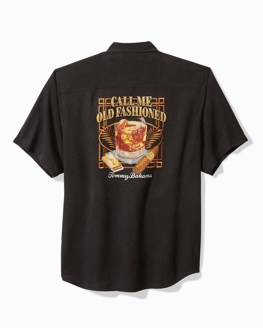 Call Me Old Fashioned Silk Camp Shirt Black | Tommy Bahama Trending - Call Me Old Fashioned Silk Camp Shirt