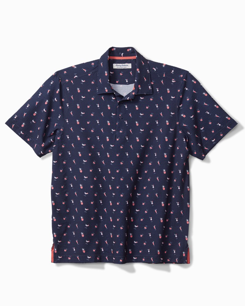Bahama Coast Island Elixirs IslandZone® Polo Ocean Deep | Tommy Bahama Signature - Bahama Coast Island Elixirs IslandZone® Polo