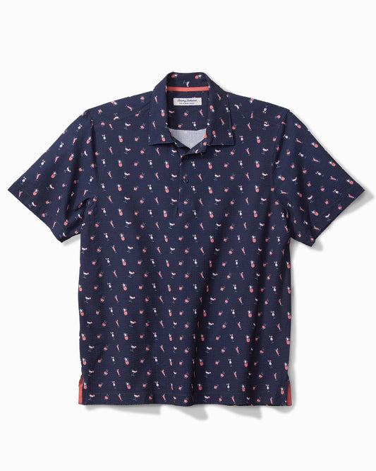 Bahama Coast Island Elixirs IslandZone® Polo Ocean Deep | Tommy Bahama Signature - Bahama Coast Island Elixirs IslandZone® Polo