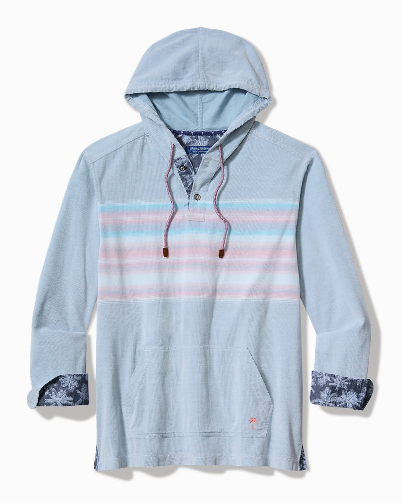 Coastline Cord Stretch Breeze Baja Hoodie Norse Blue | Tommy Bahama Best Seller - Coastline Cord Stretch Breeze Baja Hoodie