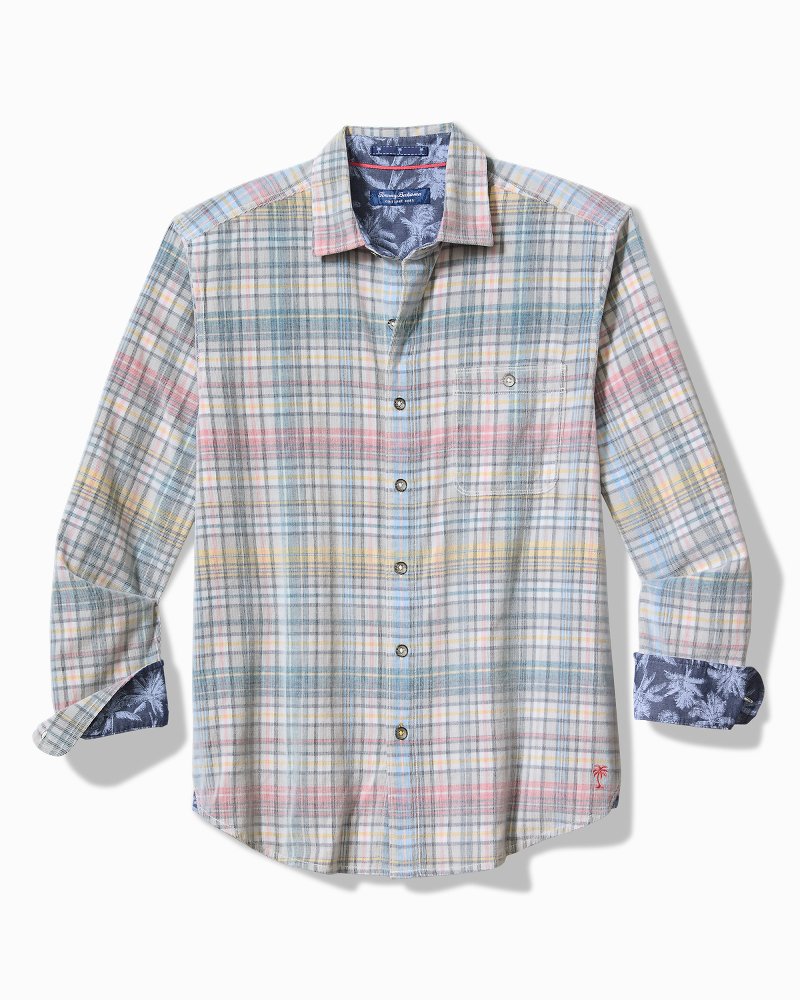 Coastline Cord Stretch Harbor Check Shirt Featherstone | Tommy Bahama Hot Sale - Coastline Cord Stretch Harbor Check Shirt