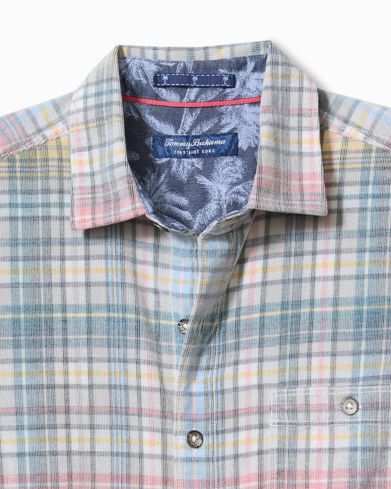 Coastline Cord Stretch Harbor Check Shirt Featherstone | Tommy Bahama Hot Sale - Coastline Cord Stretch Harbor Check Shirt