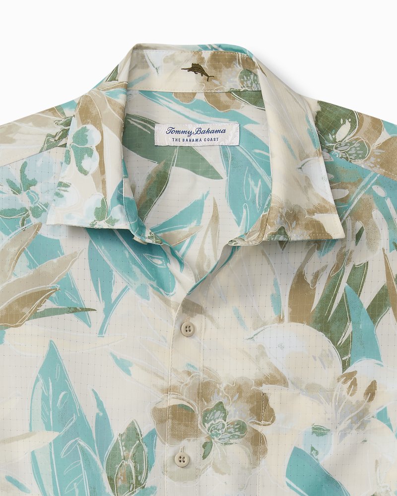 Bahama Coast Jungle Haven IslandZone® Shirt Warm Mist | Tommy Bahama Classic - Bahama Coast Jungle Haven IslandZone® Shirt